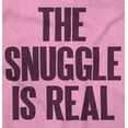 thumbnail image 2 of The Snuggle Is Real Humor Pun Cute Toddler Boy Girl T Shirt Infant Toddler Brisco Brands 18M, 2 of 6