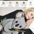 thumbnail image 3 of JEUXUS  Koala Throw Blanket Kids Cute Wild Animal Sherpa Blanket Boys Girls Kawaii Cartoon Wildlife Decor Fleece Blanket for Bed Couch Super Soft Plush Throw Blanket Air ConditionerTwin, 3 of 6
