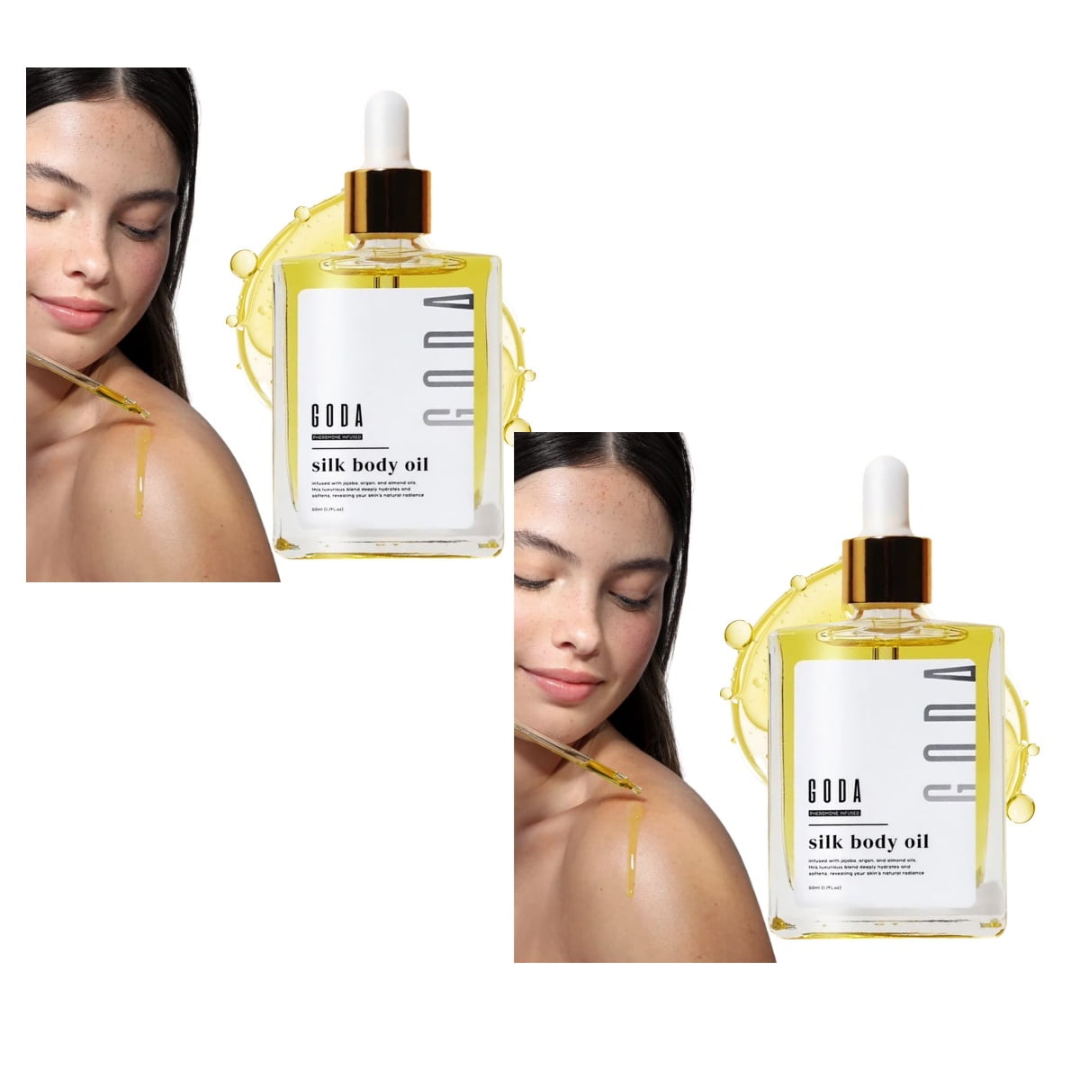 GODA for her ＋ GODA silk body oil セット GODA for her ＋ GODA
