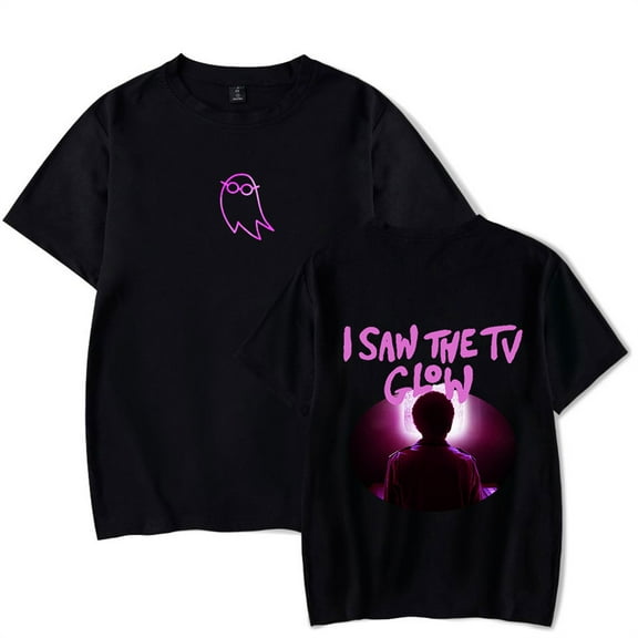 I Saw the TV Glow T-shirt Harajuku Short Sleeve Men Women Crewneck Fashion Top Tee