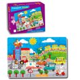 thumbnail image 1 of Pueblo colorido - 45 piezas - Puzzle para niños colorido, 1 of 4