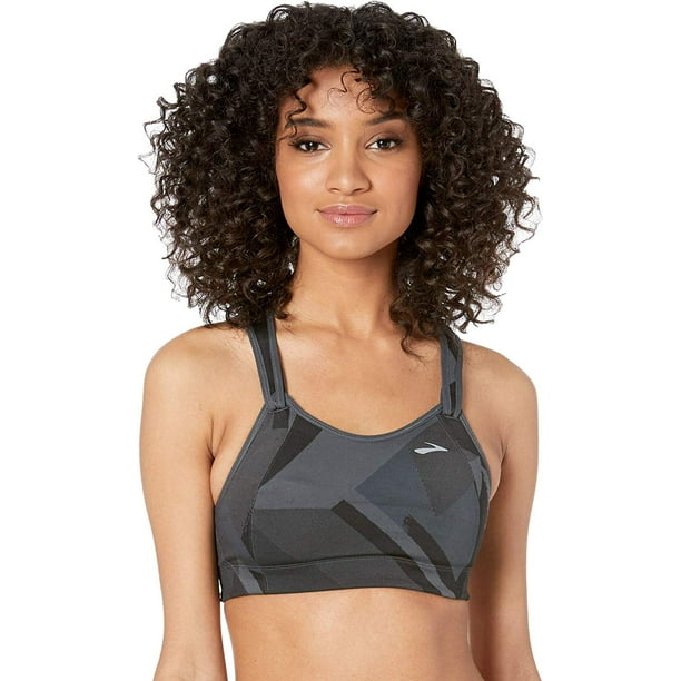 Brooks Brooks Women's Rebound Racer High Impact Sports Bra Asphalt