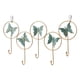 thumbnail image 1 of Perchero de pared multiusos para llaves, minimalista, de lujo Mariposa, 1 of 9