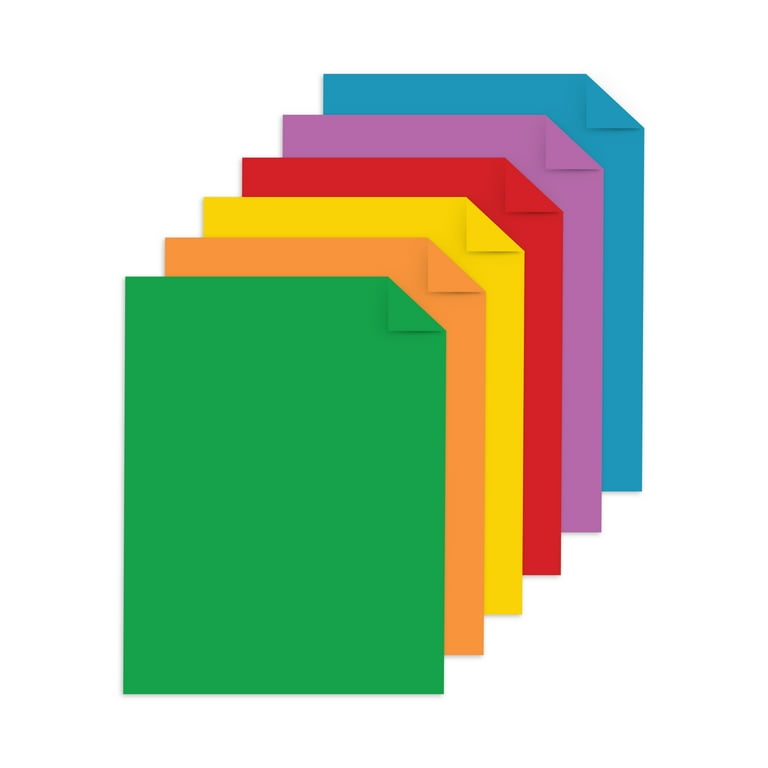 Astrobrights Color Paper, 8.5 x 11, 24 lb/89 gsm, Spectrum 5-Color  Assortment, 150 Sheets