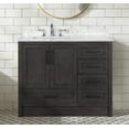 thumbnail image 6 of Ari Kitchen & Bath Huntington 42" Solid Wood Bathroom Vanity in Weathered Gray, 6 of 9