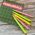 thumbnail image 2 of wqlpp-5 Pcs Pickleball Theme Pen Set - Novelty Writing Instruments for Pickle Ball Players, Medium Nib 1.0mm, Black Ink, 2 of 4