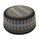 thumbnail image 4 of New Muslim Men Prayer Hats Cotton Embroidery Leisure Saudi Arabia Islamic Hat Muslim Turban Jewish Cap Men Headscarf Clothing, 4 of 5