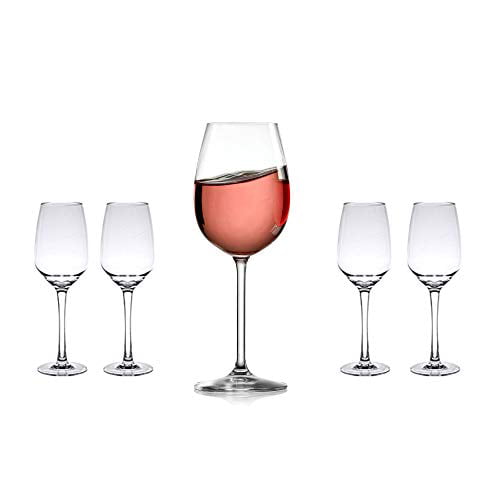 MURRICON 4 Pack Wine Tumbler with Lid and Straw,Double Wall Stainless Steel Insulated Wine Cups,12 oz Stemless Insulated Wine Glasses