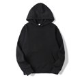 thumbnail image 4 of LYXSSBYX Sweatsuits 2pcs Sets Womens with Hoodie Clearance Men's Fashion Casual Solid Color Sports Two-piece Hooded Sweatshirts+ Trousers, 4 of 4