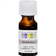 Aura Cacia Essential Oil Blend Meditation - 0.5 fl oz