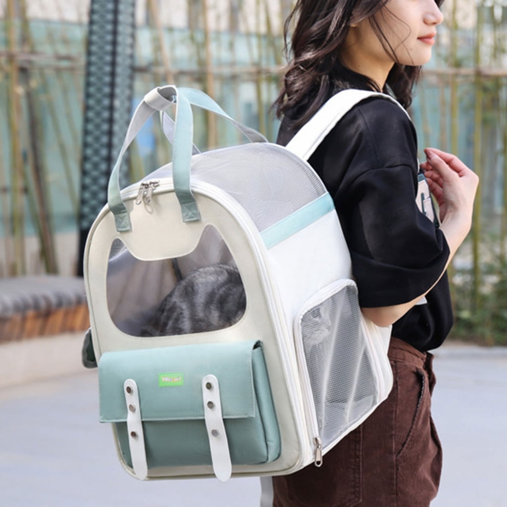 Carrier Bag for Small Pet Dog Carrier Backpack Portable Cats Carriers Sling Shoulder Bag Breathable Carry Bag for Kitten
