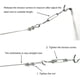 thumbnail image 4 of Cable de acero inoxidable de alta resistencia, longitud ajustable, capacidad de carga de 150 libras, solución de secado versátil para interiores y exteriores, cable de tensión de acero inoxidable de, 4 of 5
