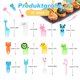 thumbnail image 2 of Injueey 51x tenedores de frutas para niños duraderos adecuados para todas las ocasiones lindos mini palillos de comida de viñetas de animales Mostrada, 2 of 6