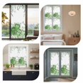 thumbnail image 7 of St. Patrick's Window Privacy Film, Lucky Shamrock Green Eucalyptus Floral Plants Static Cling UV Sun Blocking Heat Control Window Tint Day and Night, Non-Adhesive One Way Privacy Cover 17.7''x39.3'', 7 of 7