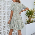 thumbnail image 4 of Patlollav Womens Summer Boho Print Casual Loose A-Line Dress Beach Dress Sun Dress Midi Dress, 4 of 6