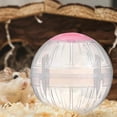 thumbnail image 4 of Balle de Course à Couverture Colorée Petit Jouet Hamster pour Animaux Roue 10 cm Exercice Course Hamster Mise en Forme, 4 of 8
