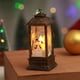 thumbnail image 3 of Fiudx Luces de Viento Navideñas, Lámpara de Mesa con Vela Led, Diseño Festivo de Árbol de Navidad y Copo de Nieve, Decoración de Escritorio para Repisas y Repisas, Regalo para Fiestas Navideñas, Tama, 3 of 6