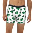 thumbnail image 2 of Men'S Boxer Briefs, Cartoon Turtle Leaf Toucan Bird Soft And Breathable Mens Underwear Boxer Briefs With Widen Waist, 2 of 2