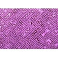 thumbnail image 1 of Ahgly Company Indoor Rectangle Abstract Purple Modern Area Rugs, 6' x 9', 1 of 4
