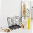 thumbnail image 2 of AURARMLET Black Wire Dog Kennel for Small Dogs, Indoor Pet Crate Confinement, and Secure 1 Set, 2 of 6
