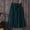 Green, variant on Tennis Skirts for Women Summer Elegant Bohemian A-Line Long Skirt For Everyday Wear Grey A