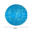thumbnail image 2 of LEFU 8 Ft Dust Pool Cover Protector-Solar Cover for Round Frame Pools-Pool Cover for Round Inflatable-Pool Cover Protector Heat Retaining Blanket, 2 of 8