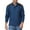 Blue, variant on Iceglad Men's Knit Pullover Sweater Casual Long Sleeve Stand Collar Button Knitted Sweaters