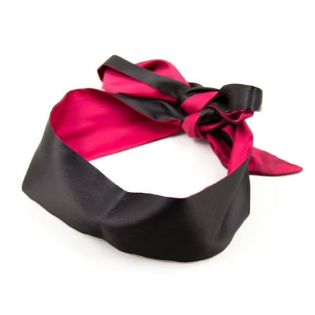 A-Waroom Satin Eye Mask Blindfold, Blindfolds for Party Games, Sleeping Mask Silk, Adjustable Blindfolds to Tie Your Eyes, 150 cm/ 60 inch