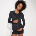 thumbnail image 5 of Lands' End Women's Petite SunShade UPF 50 Hooded Zip Front Rash Guard, 5 of 6