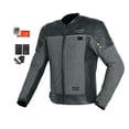 thumbnail image 2 of First Manufacturing AT-2583-M-BLU Textile & Leather Combo Heated Jacket, Blue - Medium, 2 of 2