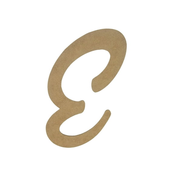 Wooden Letter Unfinished, Marvelous Font, Craft Cutout