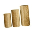 thumbnail image 3 of 3 cubiertas de soporte cilíndricas para decoración de mesas de postres. Oro, 3 of 9