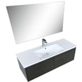 thumbnail image 4 of Lexora Home Sant 48" Single Acrylic Top Bathroom Vanity with Mirror and Faucet, 4 of 12
