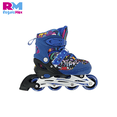 thumbnail image 3 of Patines en línea ajustables RM REGALOMEX para niños talla 19.5-23.5 azul mediano, 3 of 6