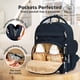 thumbnail image 3 of Mochila para Pañales KeaBabies PLAY 12L Impermeable de PU Cuero, 3 of 9