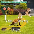 thumbnail image 3 of Repelente de gatos para exteriores, repelente ultrasónico de gatos, resistente al agua IP66, repelente de perros, con carga solar, carga USB para prevenir perros y gatos, pájaros, para jardines, campo, 3 of 5