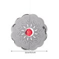 thumbnail image 2 of 3D Wind Spinner for Garden Metal Hanging Wind Spinner Rotating Wind Chime for Yard, 2 of 7