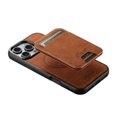 thumbnail image 6 of Ancove 2 in 1 Detachable Magnetic Wallet Compatible with iPhone 15 Case with Card Holder Faux Leather Men Women Kickstand Compatible with MagSafe,Khaki, 6 of 14