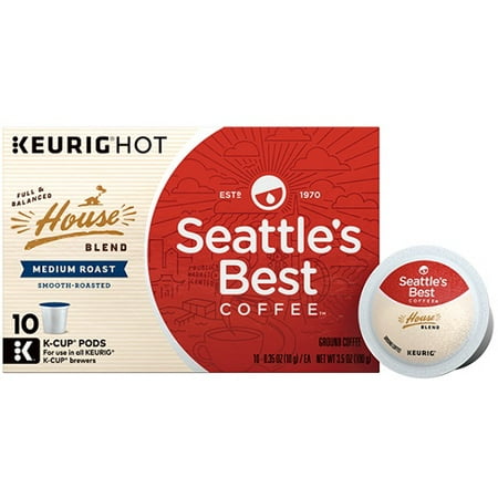 Seattle's Best Coffee™ House Blend Coffee K-Cup® Pods 10 ct. (Best Coffee Houses In London)