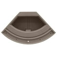 thumbnail image 4 of Wise BM1146-1B-1725 Premier Series Pontoon 32-Inch Bow Radius Corner Seat Base Only, Mocha Java, 4 of 5