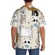 thumbnail image 3 of Fotbe Hand Drawn Animals Camisa Estampada de Manga Corta para Hombre, Casual de Verano, Estilo Playero, Sin Arrugas-Medium, 3 of 5