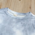 thumbnail image 2 of Shldybc Toddler Kids Infant Baby Boy Fashion Tie-Dye T shirt+Pants Pajamas Outfits Set, Baby Pajamas on Clearance( 6-7 Years, Gray ), 2 of 8