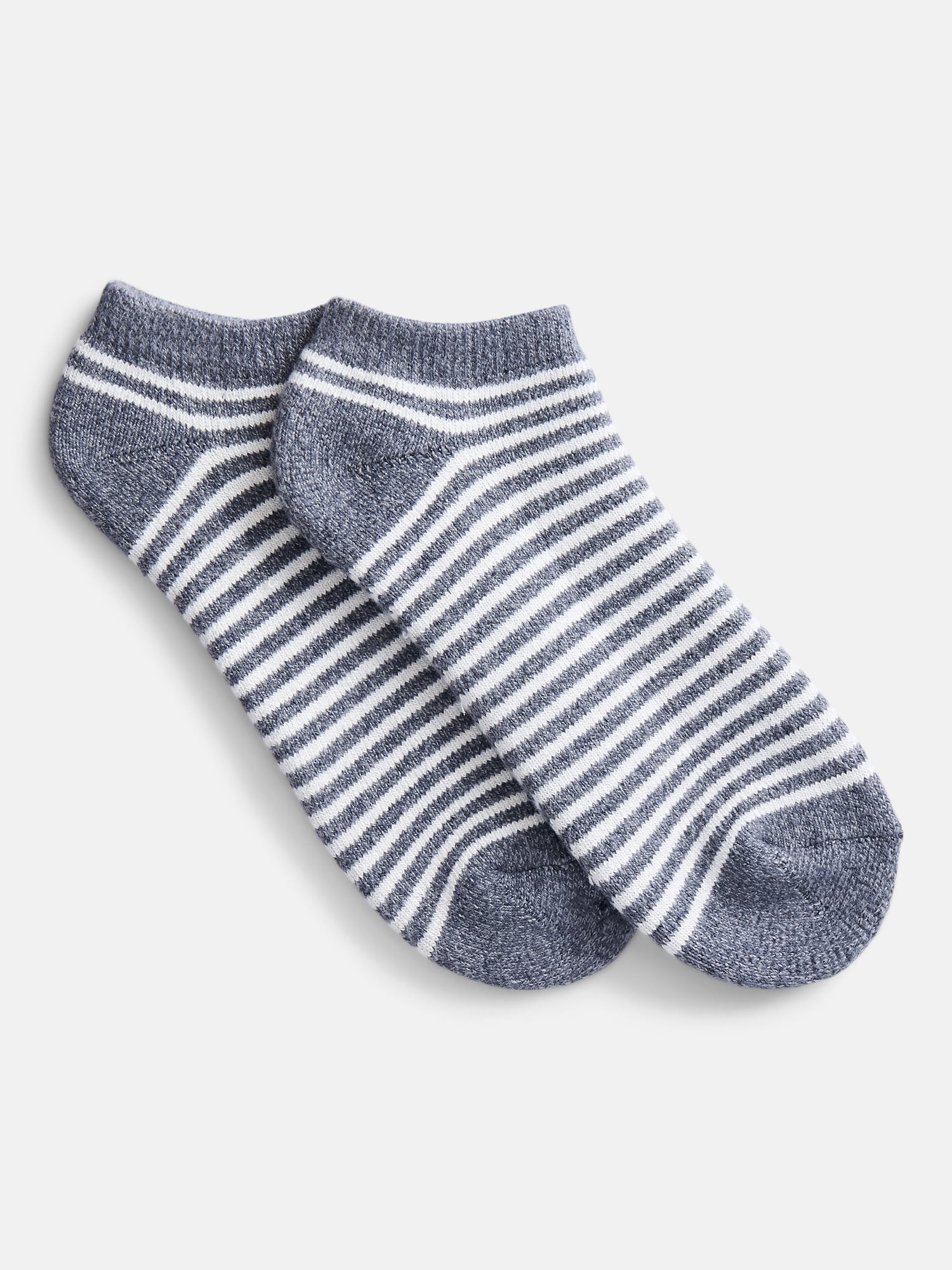 Joyspun Women's Comfort Full Terry Low Cut Socks, 3-Pack, Fits Shoe Size 4-10