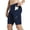 Dark Blue, variant on BALEAF Padded Bike Shorts for Men Cycling Shorts Padding Pockets UPF 50+ Dark Blue M