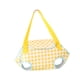thumbnail image 2 of Bolsa de transporte para gatos, bolso de hombro para mascotas, bolso de mano Cuadrícula amarilla, 2 of 9