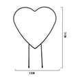 thumbnail image 1 of Plant Stand Love Heart-Shaped Round Vine Climbing Rack Flower Plant Trellis Frame Bonsai Tool Опора Для Растений, 1 of 6