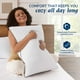thumbnail image 3 of Almohadas Downluxe de Pluma y Plumón de Ganso 2-Pack Queen 51x71 cm, 3 of 9