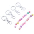 thumbnail image 2 of 4PCS Jewelry Organizer Transparent Storage Box Pouch Box Keychain Bag Storage Case Thicken Wallet Cute Doll Bag, A, 2 of 8