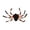 C,35.43", variant on Halloween Spider Backpack, 35.43" Furry Spider Costume Bag, Giant Fake Spider Prop, Spider Candy Pouch, Scary Spider Accessory, Spider Backpack, Storage Pouch for Party Indoor Outdoor Decorations
