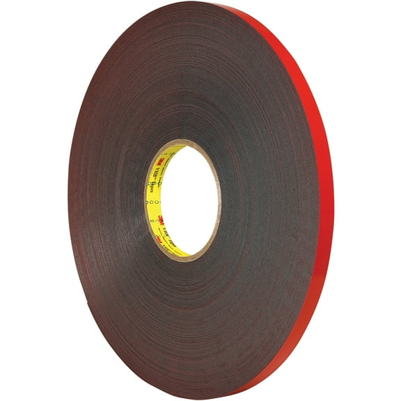 3M® 5925 VHB™ Tape, 1/2" x 5 Yd., Dark Gray
